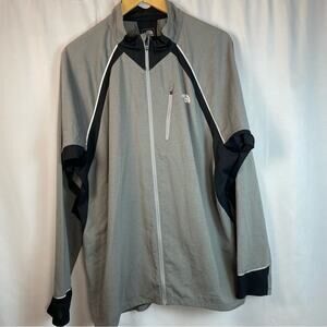 The North Face Men’s XL Flight Series Reflective Windbreaker Jacket Gray